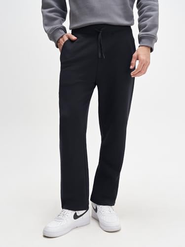 Image of XYXX Men's Solid Combed Cotton Trackpant | Mens Trackpant | Drawstring | Solid-Relaxed Fit