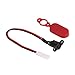Vogely M365 Electric Scooter Accessories Charging Port Plastic Waterproof Head Waterproof Plug Complete Set, black&red