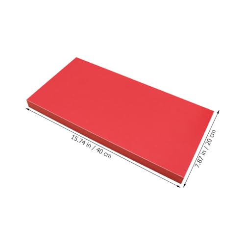 Étagère murale en bois rouge pour en finir avec les livres encombrants au sol - 3