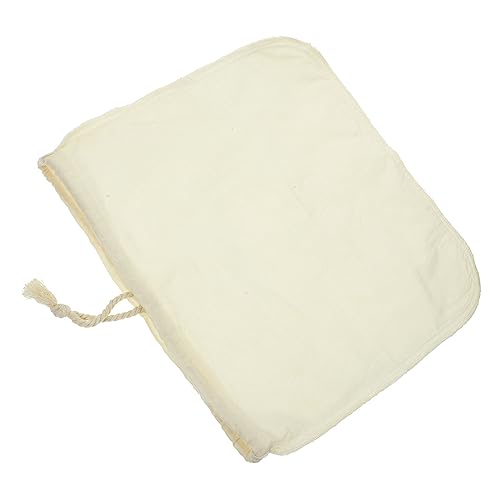 HOMSFOU à Filtre Filtre Infusé à Froid Passoire à Yaourt Sachets Filtre à Thé Sacs De Lait De Noix Poche Filtrante Pour Le Vin Passoire Alimentaire Tendre Les Sacs Coton