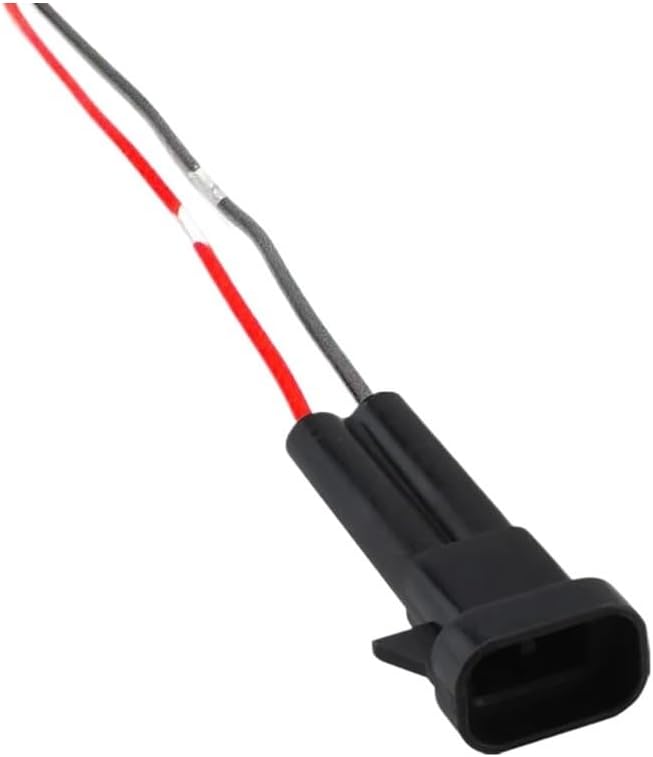 Cars Connectors 1/5/10/20 Sets 2 Pin 15326181 15411633 Fuel Lnjector Plug Methanol Modified Plug Wiring Harness Connector(2p Male,10 Sets)