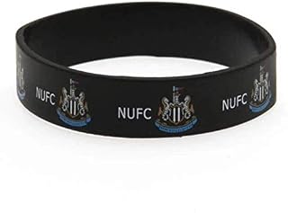 Official NEWCASTLE UNITED FC black rubber wristband