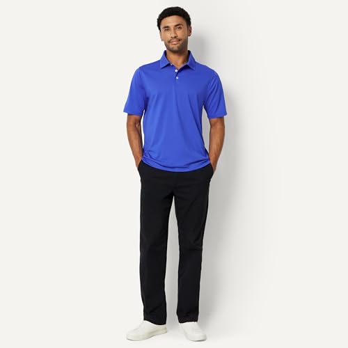 Image of Amazon Essentials Men's Regular-Fit Quick-Dry Short-Sleeve Golf Polo Shirt
