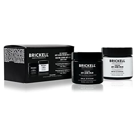 Brickell Men's Day and Night Anti-Aging Creams Cover
