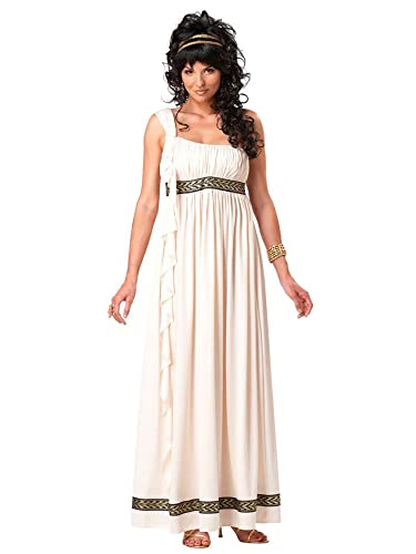 Image of Ulalaza Women's Cosplay Costume Cleopatra Greek Goddess Ancient Roman Warrior Uniform Outfit for Halloween Party