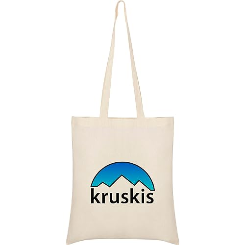 K KRUSKIS - Sac Coton Alpinisme Mountain Silhouette