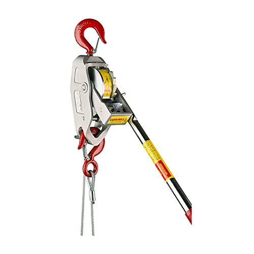 Treuil à cliquet petit cadre pour débloquer charges de 1,5t