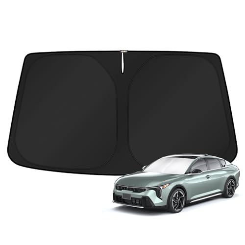 Image of KUST Windshield Sunshade for Kia K4 2025 2026 Accessories Sun Shade Window Sun Visor Protector Foldable Blocks UV Rays Keep Your Car Cooler
