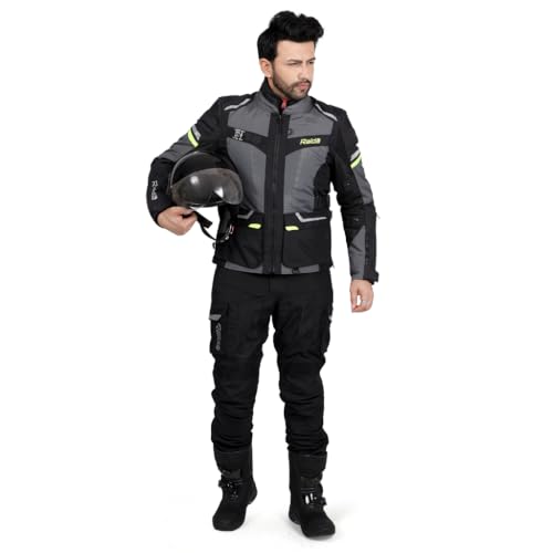 Image of Raida Rover 2 Touring Motorcycle Jacket | Lightest in Its Class | CE Level 2 Armoured | Hydration Bladder Compatible | Waterproof Rain & Thermal Liners included