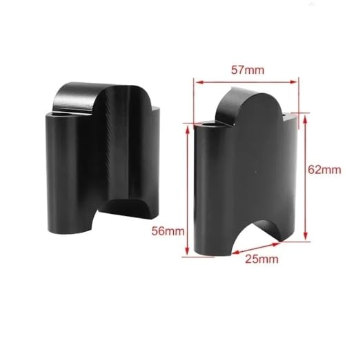 Moto riser guidon kit pour éviter le mal de dos sur Softail - 5