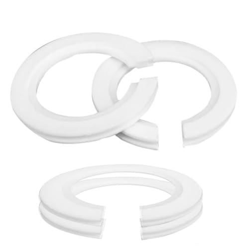 4 PCS E27 to E14 Lampshade Reducer Ring White Lamp Screw Collar Ring 28MM