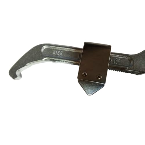 Image of Adjustable C Spanner Hook Wrench 95-165 mm, Square Head Nut Wrench for Automotive & Machinery Maintenance
