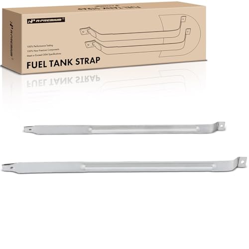 A-Premium Set of 2PCS Fuel Tank Straps Compatible with Chevrolet Camaro 1970-1973 & Pontiac Firebird 1970-1973, 4.1L 5.7L 6.6L 7.5L, Replace# 3965632
