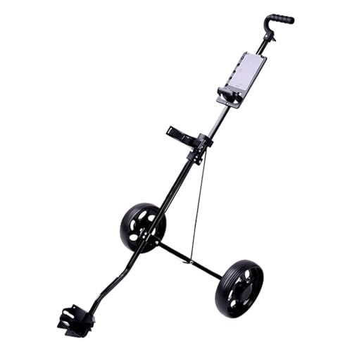 rockible Golf Pull Push Cart Quickly Fold/Open Outdoor Folding Cart Compact Golf Cart - Image 6