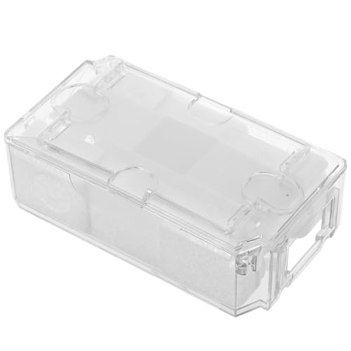Boîte de rangement transparente pour montres avec étui rigide résistant et intérieur moulé x6