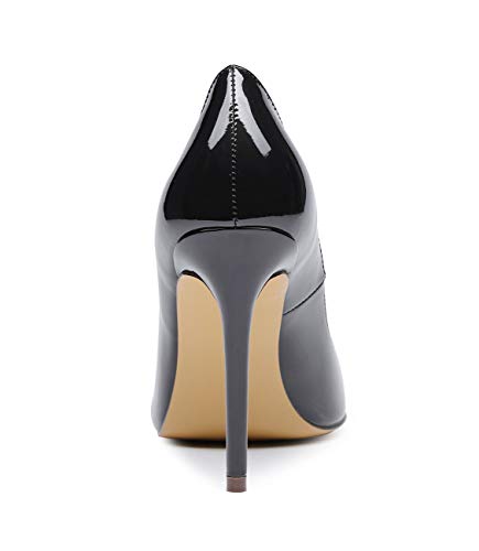Image of Castamere Womens High Heels Pointed-Toe Slip-on Stilettos Pumps 4Inch Heel Shoes
