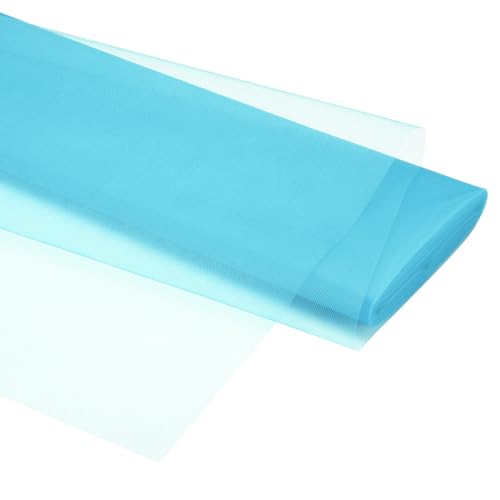 Bobine de tulle bleu foncé 54" x 20 yards, tissu filet de qualité