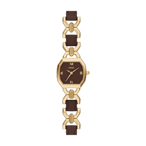 Image of Fossil Women's Watch, Harlow Three-Hand Stainless Steel Bracelet Watch for Women