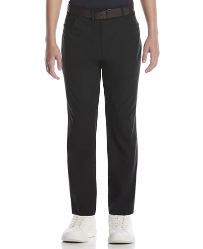 PGA Tour Boys 5-Pocket 25 1/2 Inseam Golf Pants
