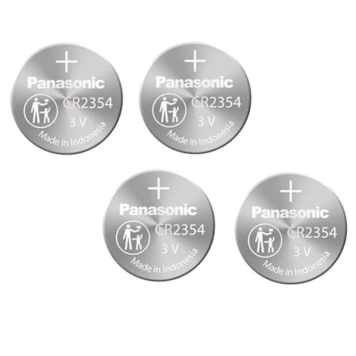 Set mit 4 Panasonic Lithium 3 Volt Batterien Typ CR2354 CR 2354 DL2354 BR2354 in Originalverpackung