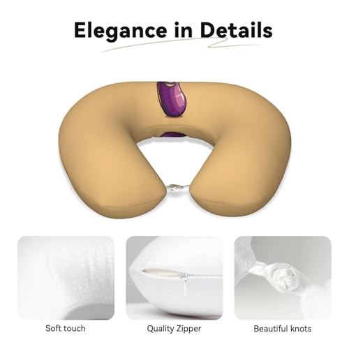 Almohada de viaje espuma viscoelástica tamaño estándar miniatura 4