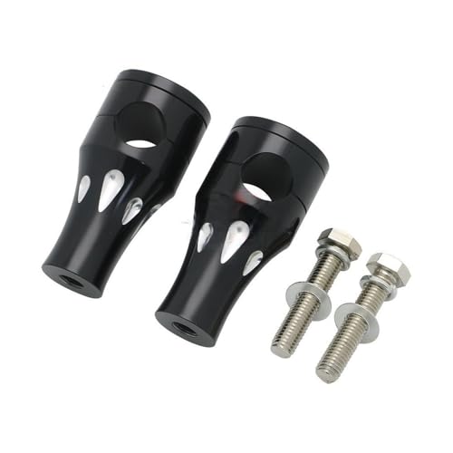 Elevadores de manillar de motocicleta 25mm con abrazadera robusta para control estable 3