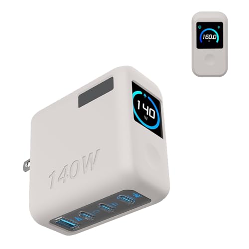 HUKWIMO For Anker zolo (140W, 4 Ports, Smart Display) �p �P�[�X �A���J�[ �[�d�� �ی�J�o�[ �V���R���� �Ռ��z�� ���h�~ �w��h�~ �y�� �����^�ѕ֗� (�O���[)
