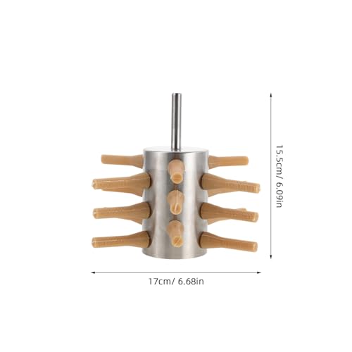 Plumeuse à poulets robuste en acier inoxydable YARNOW pour basse-cour