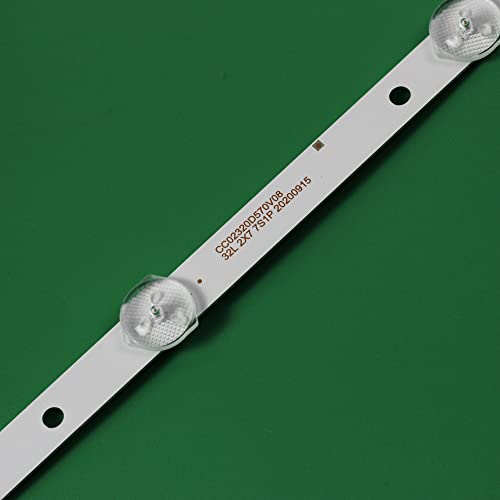 Tira LED para TV CC02320D570V02 ideal para reparar retroiluminación de pantallas 32E9 4