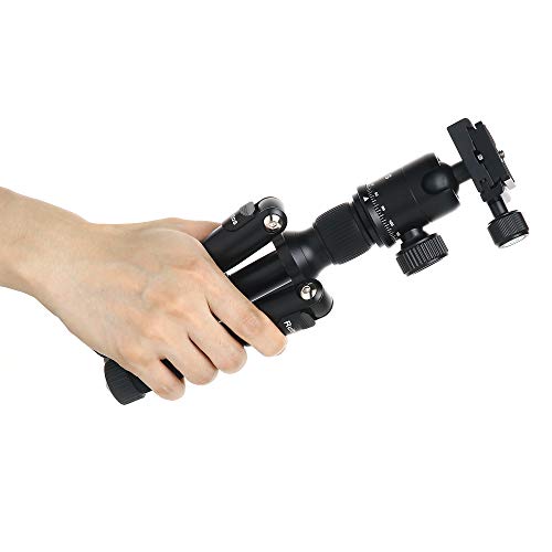 Mini Tripod, Ruittos Tabletop Camera Tripod, 22Inch High Dslr Travel Tripod, With 360 Degree Pan Ball Head, Aluminum Alloy, Ultra Compact Portable Compatible With Canon, Nikon, Sony. #TOP5