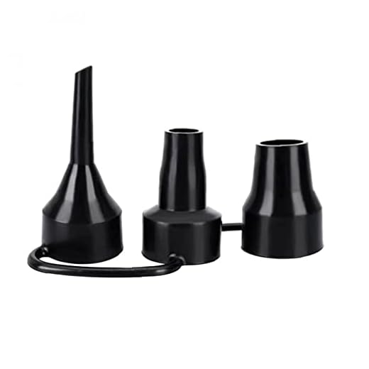 Onsinic Boquillas De Reemplazo De Bomba De Aire, 3 Tamaños Cabeza De Boquillas De Bomba Inflable, Accesorio Del Adaptador Del Inflador De Bomba De Aire Para Cama Parcial Del Aire, Colchón De Aire,