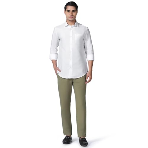 Image of blackberrys Men Solid Shirt with Structured Design, Full Sleeves and Clean Finish | Designed for Office Routine, Workplace Styling and Professional Settings