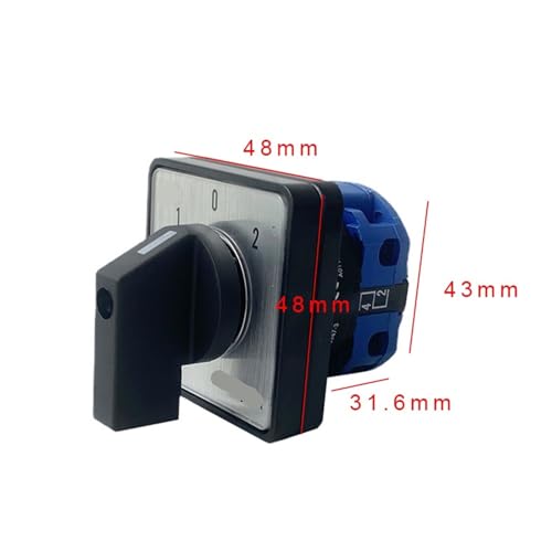 Inverseur de source LW39B interrupteur à cames rotatif 1 pôle 3 positions