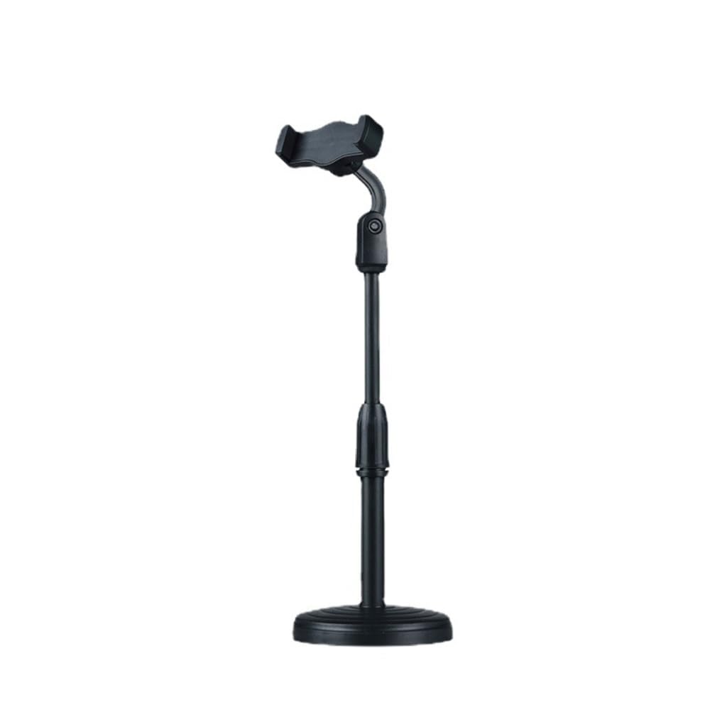 Support téléphone portable à lumière réglable et inclinaison flexible pour bureau