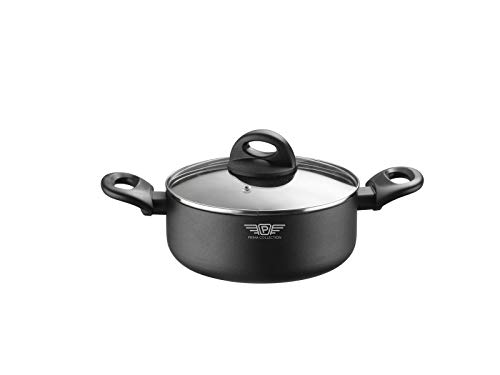 Prima Collection Black Casseruola in alluminio antiaderente Induzione diametro 24 cm