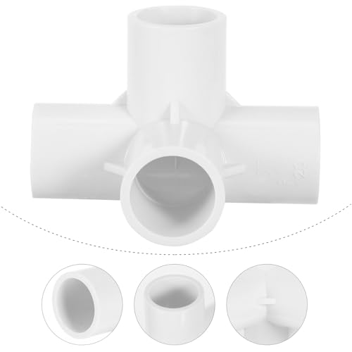 Junta de esquina de tubo de agua PVC conector de tubería resistente 20mm 3