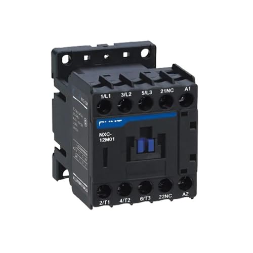 Contacteur NXC-12M10 AC380V triphasé avec contact auxiliaire 1NO
