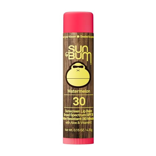 Sun Bum SPF 30 Sunscreen Lip Balm | Vegan and Cruelty Free Broad Spectrum UVA/UVB Lip Care with Aloe...