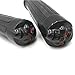 HTTMT MT080-25-BK Black Skull style Hand Grips 1 inch Handlebar Compatible with Harley XL 883 Hugger Sportster Cruiser
