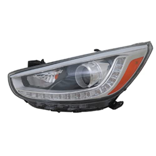 Rapido CAPA Certified Driver Side Headlight Assembly For 2017-2020 Subaru Impreza