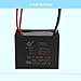 Podoy CBB61 Ceiling Fan Capacitor with 5 Wire 4/4.5/5 uf 250VAC 50/60Hz