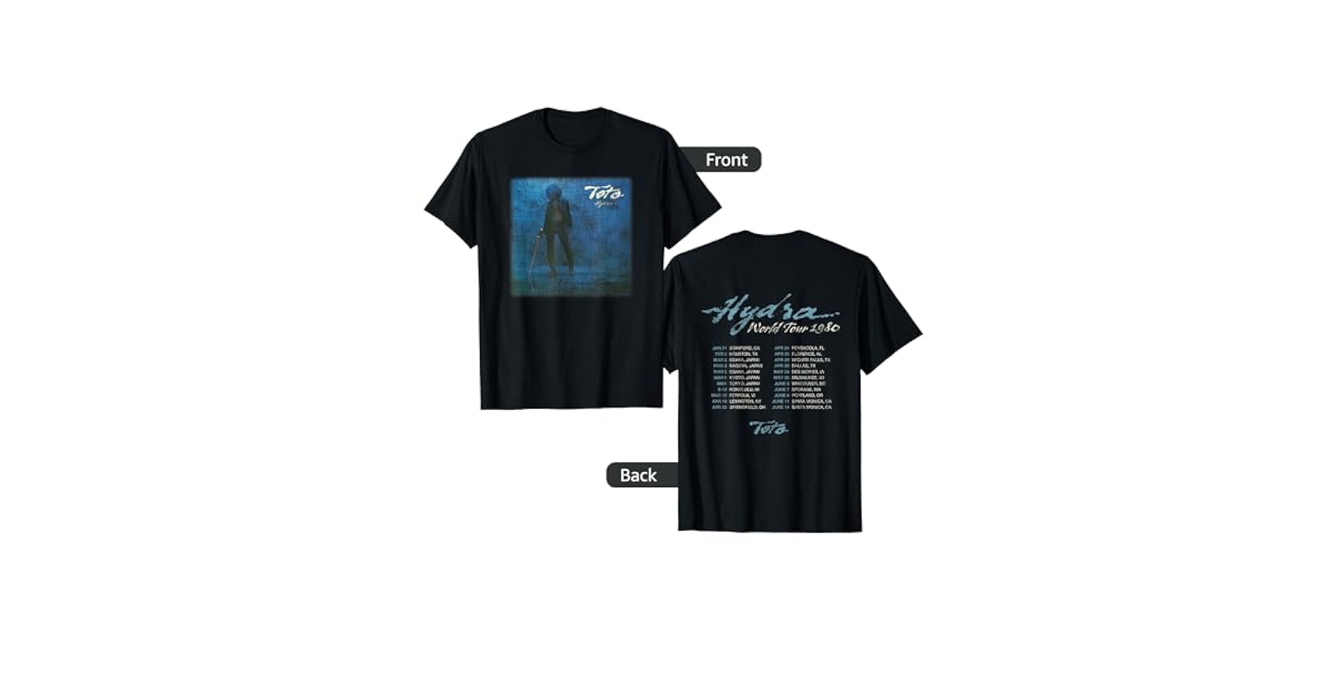 TOTO 2008年日本ツアー Tシャツ Lサイズ TOTO 2008年日本ツアー Tシャツ Lサイズ TOTO 2008年日本ツアー