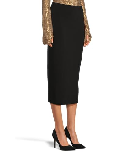 Norma Kamali Women's Straight Skirt to Midcalf2