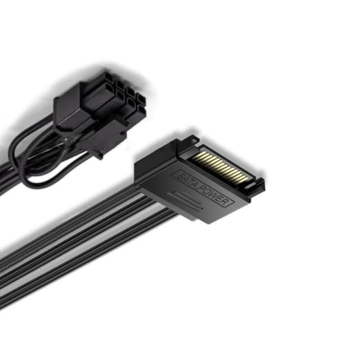 Sata15Pin to 8 Pin Power Supply Cable for Graphics Card Power Adapter Cable