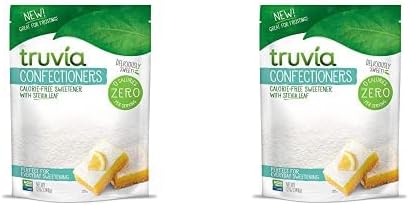 Truvia Sweet Complete Confectioners Calorie-Free Sweetener with the Stevia Leaf, 12 oz Bag (Pack of 2)