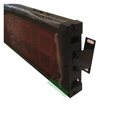 Cronómetro digital portátil para gimnasio con control remoto, reloj LED rojo de 5 pulgadas, funciones múltiples de tiempo y temperatura (modelo HST4-5R), visibilidad exterior miniatura 3
