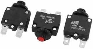 Tool parts MR1 AC 125V/250V DC 32V 10A Circuit Breaker Current Overload Protector 3pcs