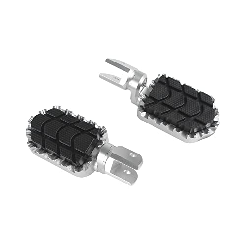 Repose-pieds alu Kawasaki Z900 argent avec protection haut de gamme