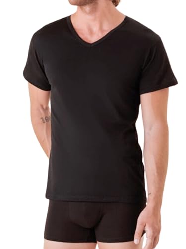 ✅NUOVA TECNOLOGIA THERMIC COTTON: Questa maglietta intima uomo in Thermic Cotton offre un'alternativa di comfort ai tradizionali capi termici sintetici. Grazie a un processo speciale di felpatura del tessuto, le magliette bianche uomo De Fonseca diventano incredibilmente soffici, intrappolano l'aria e assicurano un isolamento termico superiore.