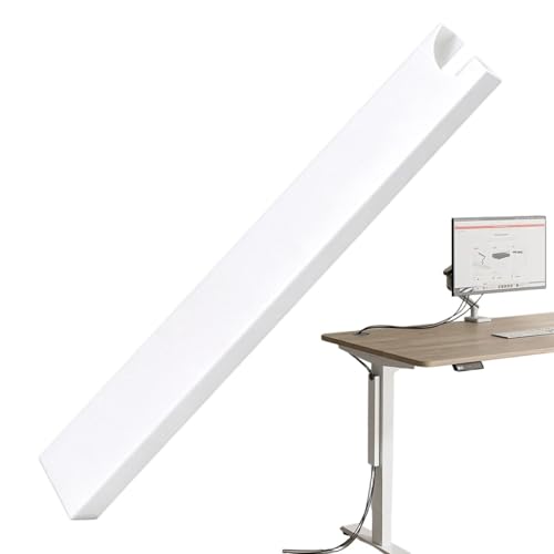 Goulotte de câble magnétique en aluminium pour ranger le bureau à domicile